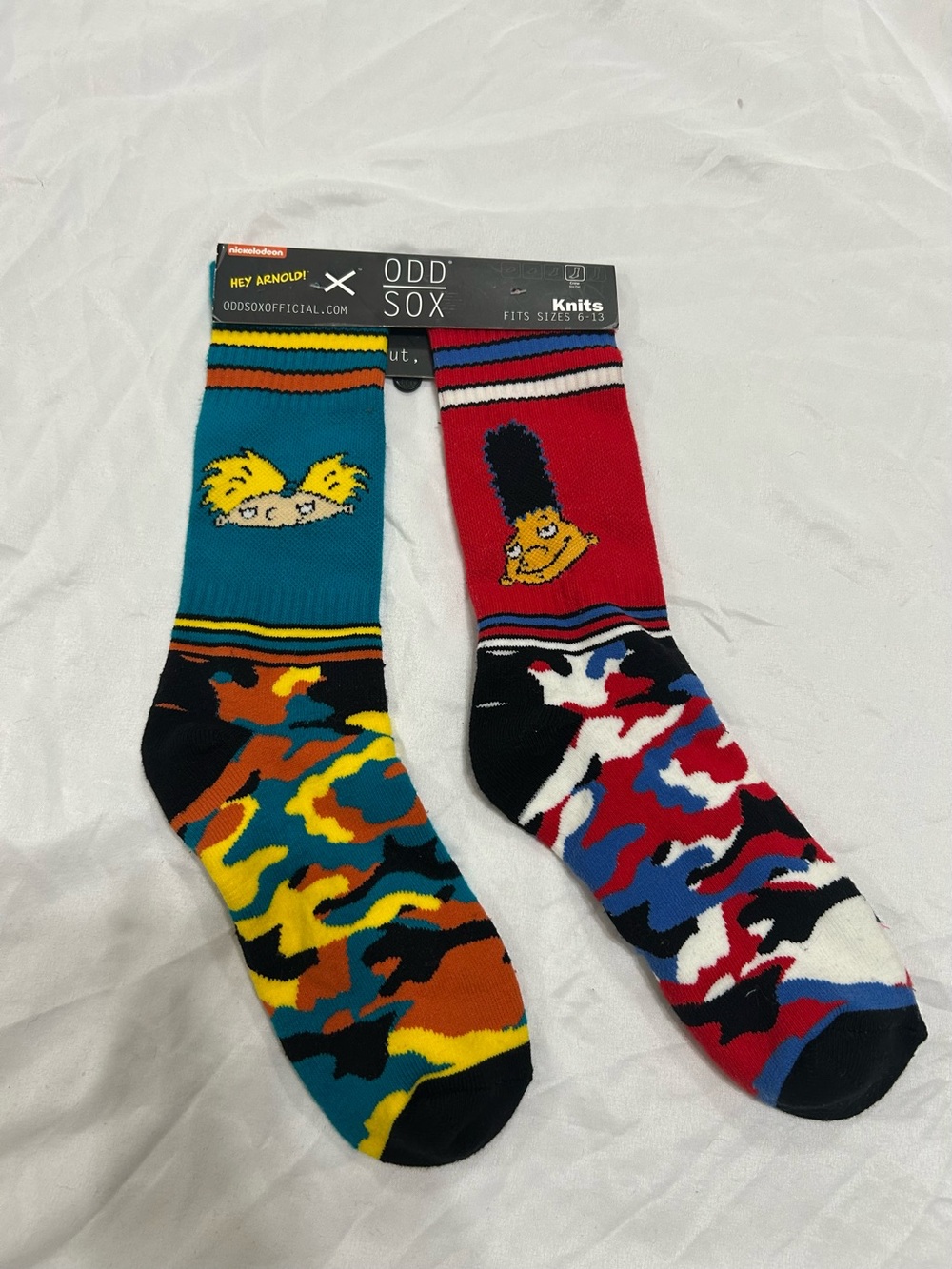 Hey Arnold! Novelty Crew Socks